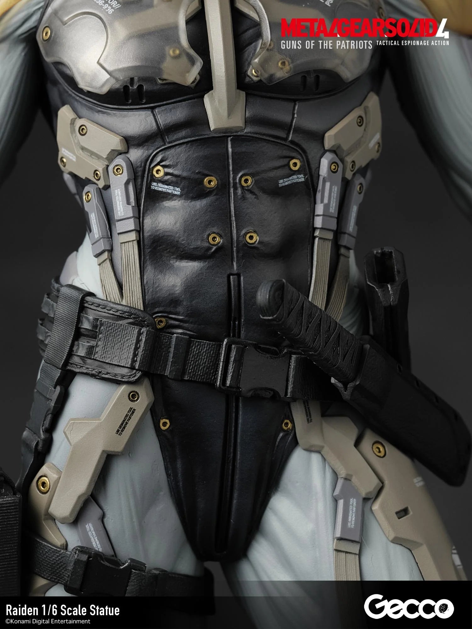 Metal Gear Solid 4 Guns of the Patriots Raiden 1/6 Scale Statue