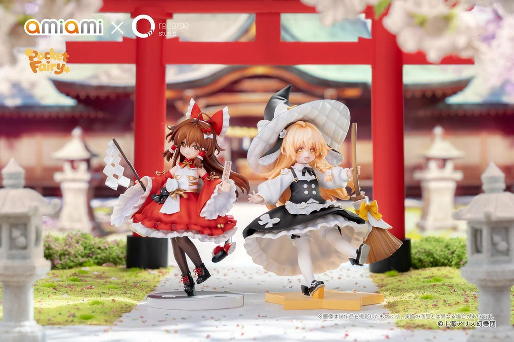Reverse Palmsize Spirit Touhou Project Reimu Hakurei & Marisa Kirisame
