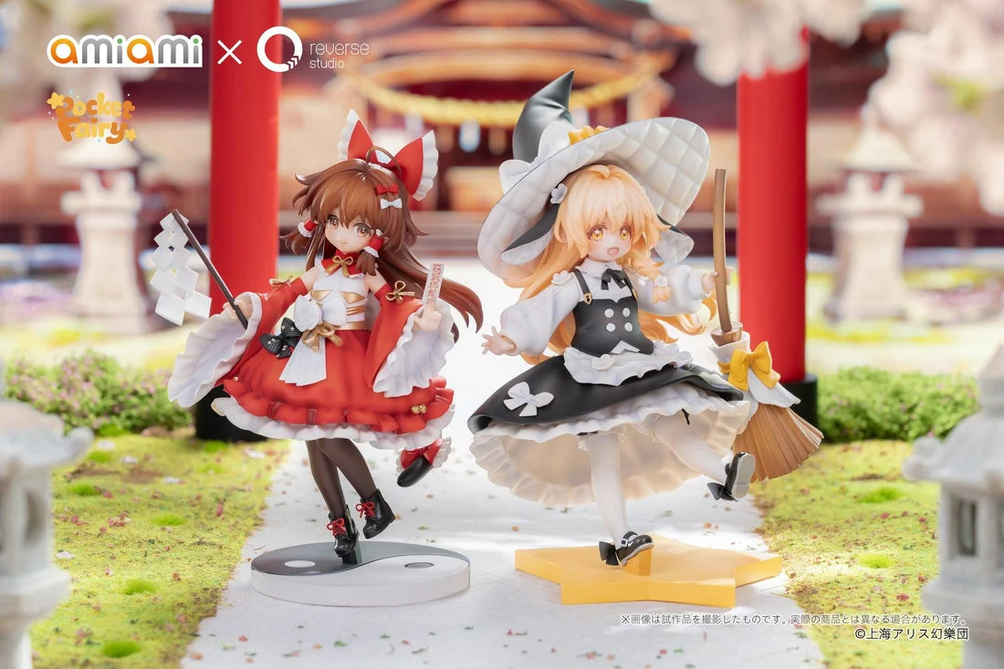 Reverse Palmsize Spirit Touhou Project Reimu Hakurei & Marisa Kirisame