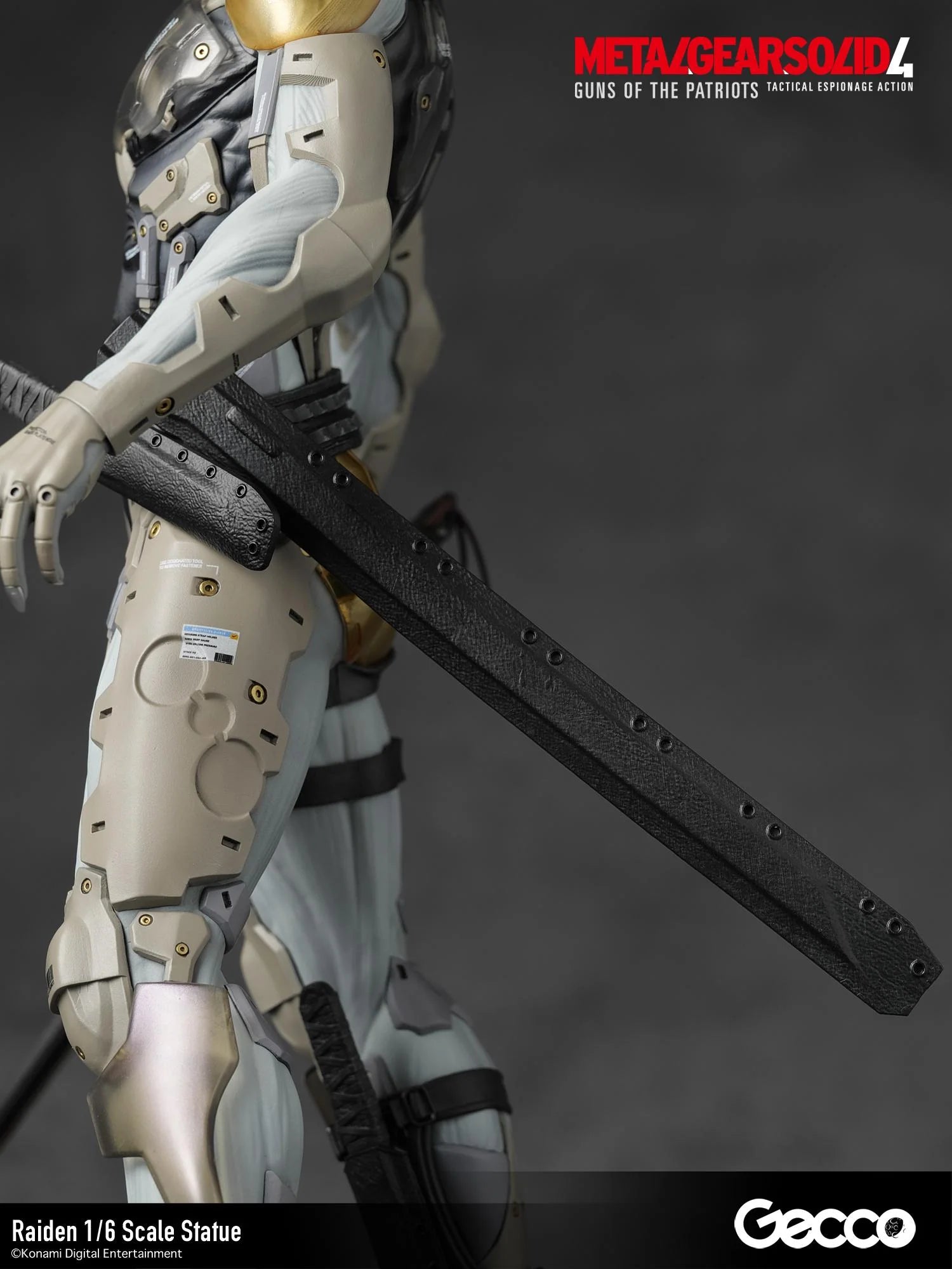 Metal Gear Solid 4 Guns of the Patriots Raiden 1/6 Scale Statue