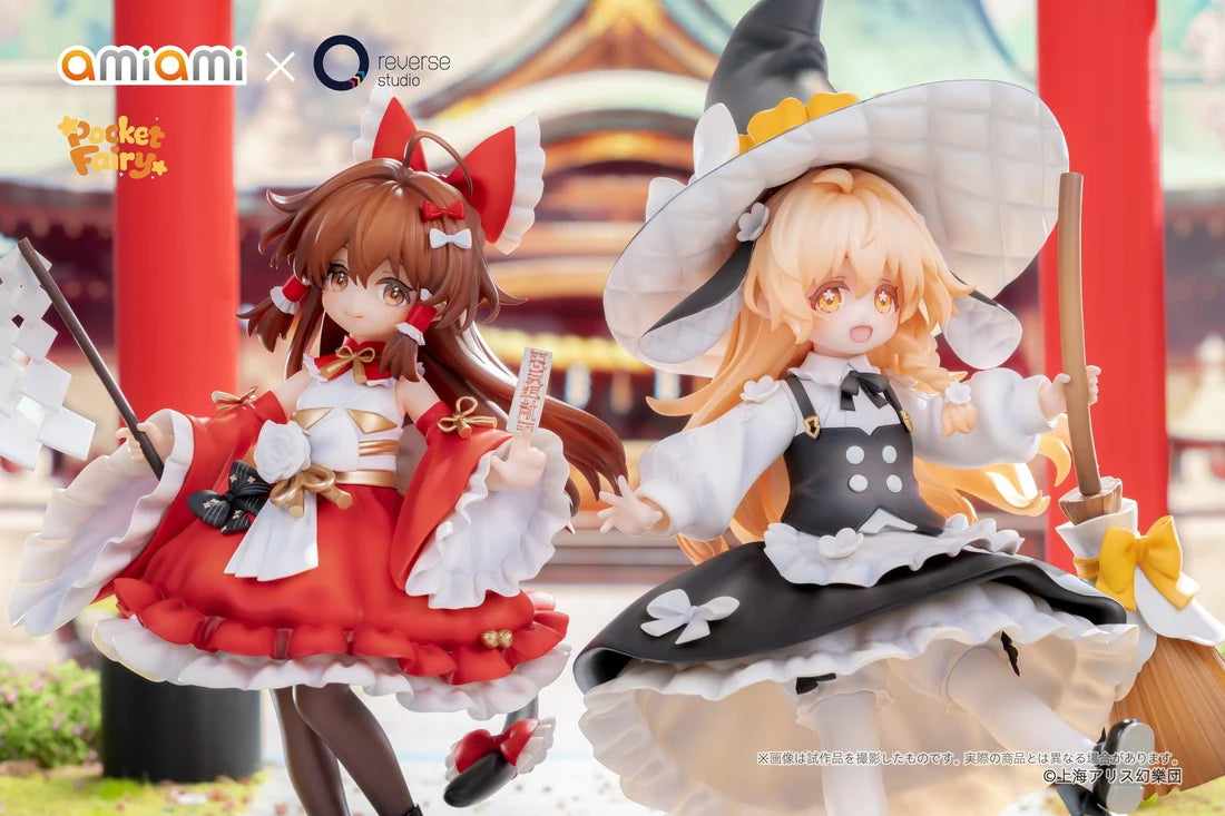 Reverse Palmsize Spirit Touhou Project Reimu Hakurei & Marisa Kirisame