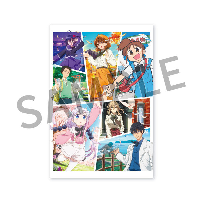 We Are Here Now!! —The World of KyoAni Exhibition— Postcard Set of 8