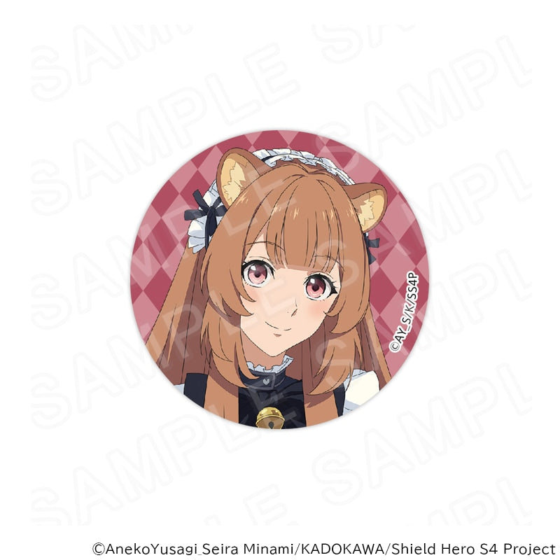 TV Anime "The Rising of the Shield Hero Season 4" Original Can Badge Cafe-Style Maid Butler Ver. (Blind Item) (8 types)