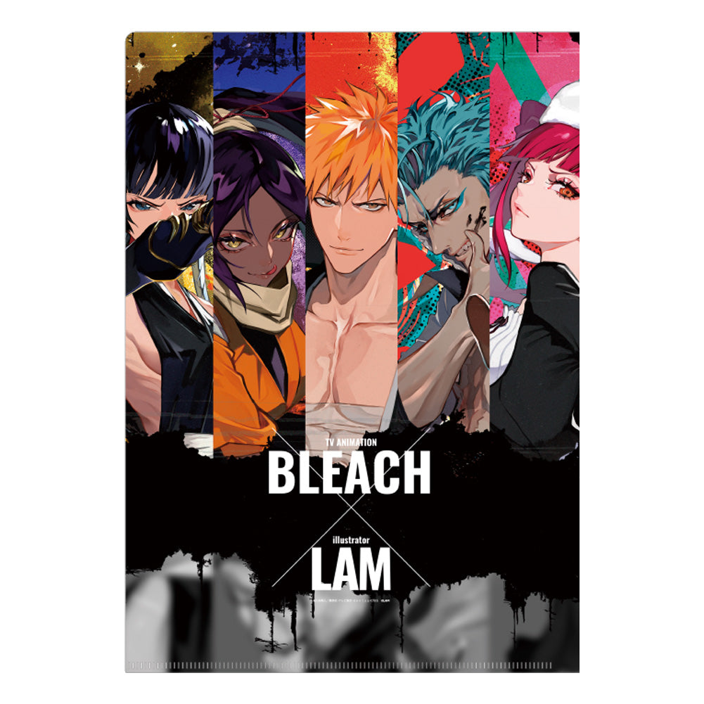 BLEACH x LAM -SOUL ART SHOWCASE- Clear File (6 variants)