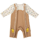 Monpoke Long Sleeve Romper Overalls Style Medium 80cm