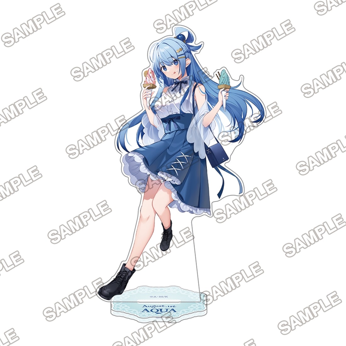 [Resale] Konosuba: God's Blessing on this Wonderful World! Birthday Celebration 2023 Original Acrylic Stand: Aqua