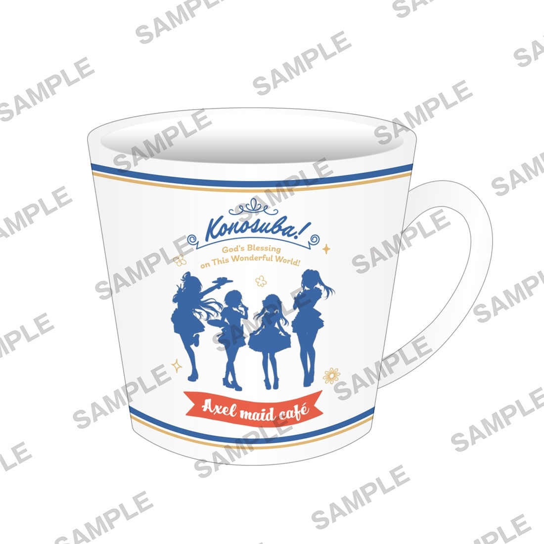 Konosuba: God's Blessing on this Wonderful World! Axel Maid Cafe Souvenir Mug