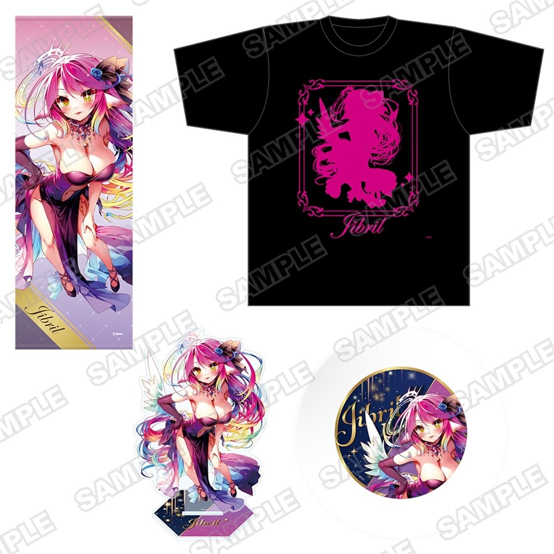MF Bunko J Autumn School Festival 2025 Goods Set - No Game No Life (Jibril)
