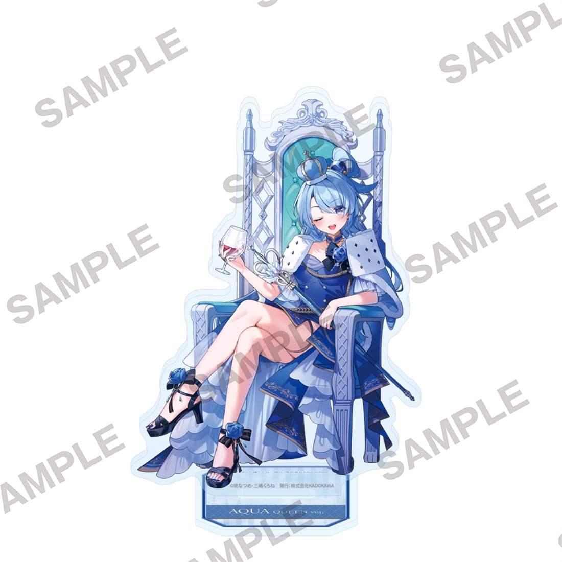 Kadokawa Sneaker Bunko Winter Fair 2026 Acrylic Stand "Konosuba: God's Blessing on this Wonderful World!" Aqua Queen Ver.