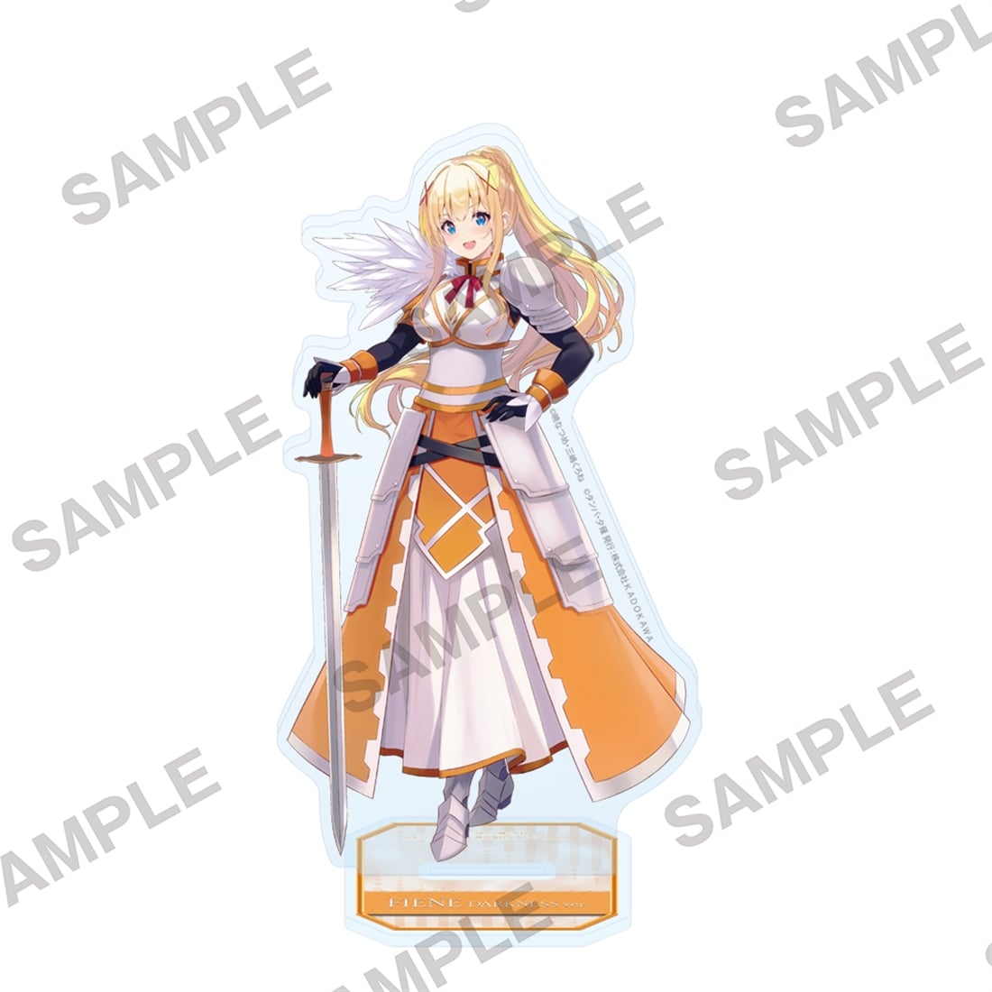 Kadokawa Sneaker Bunko Winter Fair 2026 Acrylic Stand "The Inspired Prince's Furtive Grab for The Throne" Fiene Darkness Ver.