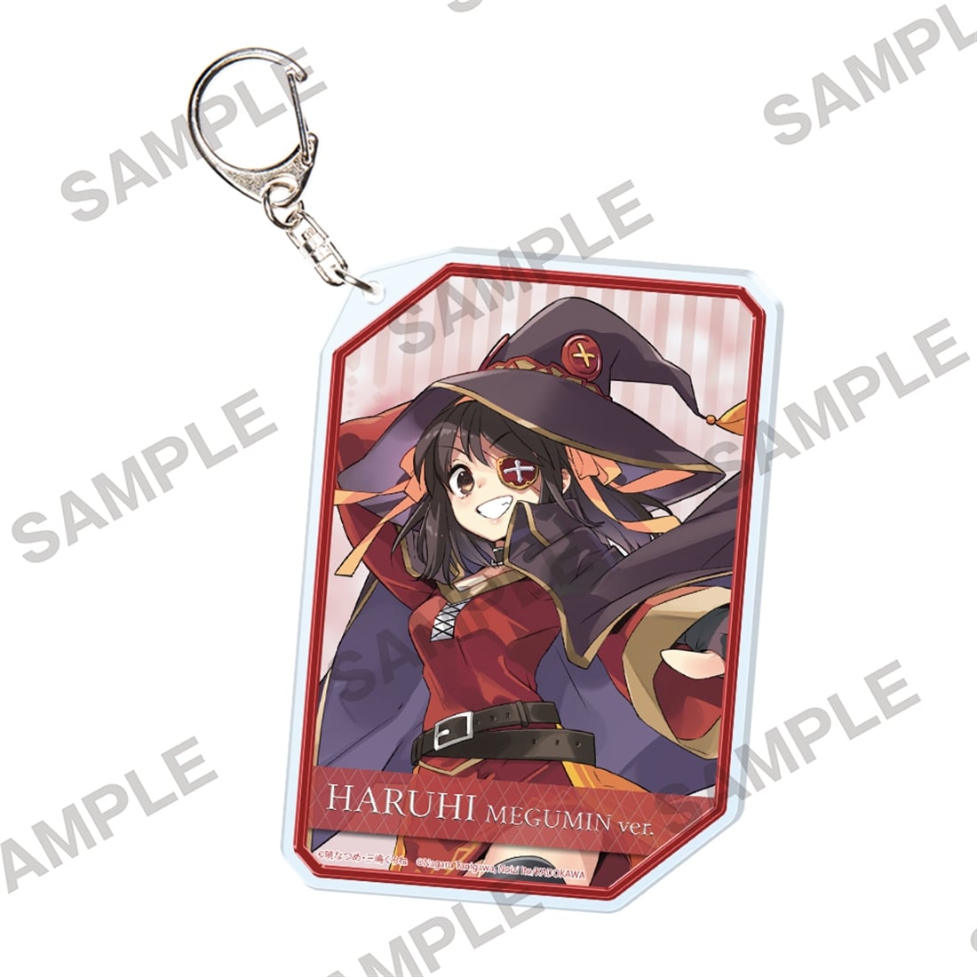 Kadokawa Sneaker Bunko Winter Fair 2026 Keychain "The Melancholy of Haruhi Suzumiya" Haruhi Megumin Ver.