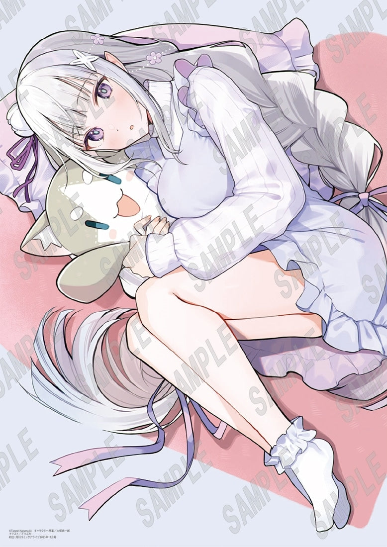 Re:ZERO -Starting Life in Another World B2 Tapestry Emilia / Tetsubuta (C108)