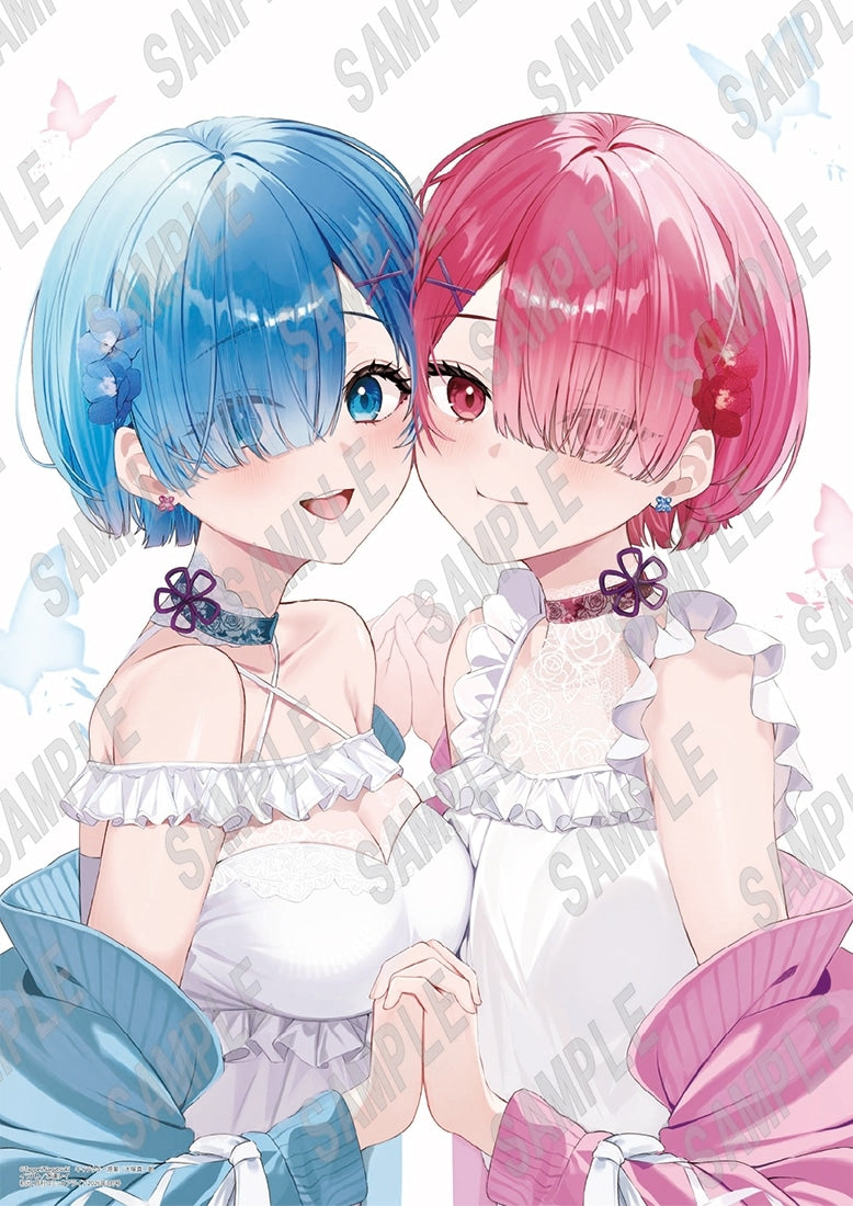 Re:ZERO -Starting Life in Another World B2 Tapestry Ram & Rem / Minase Rei (C108)
