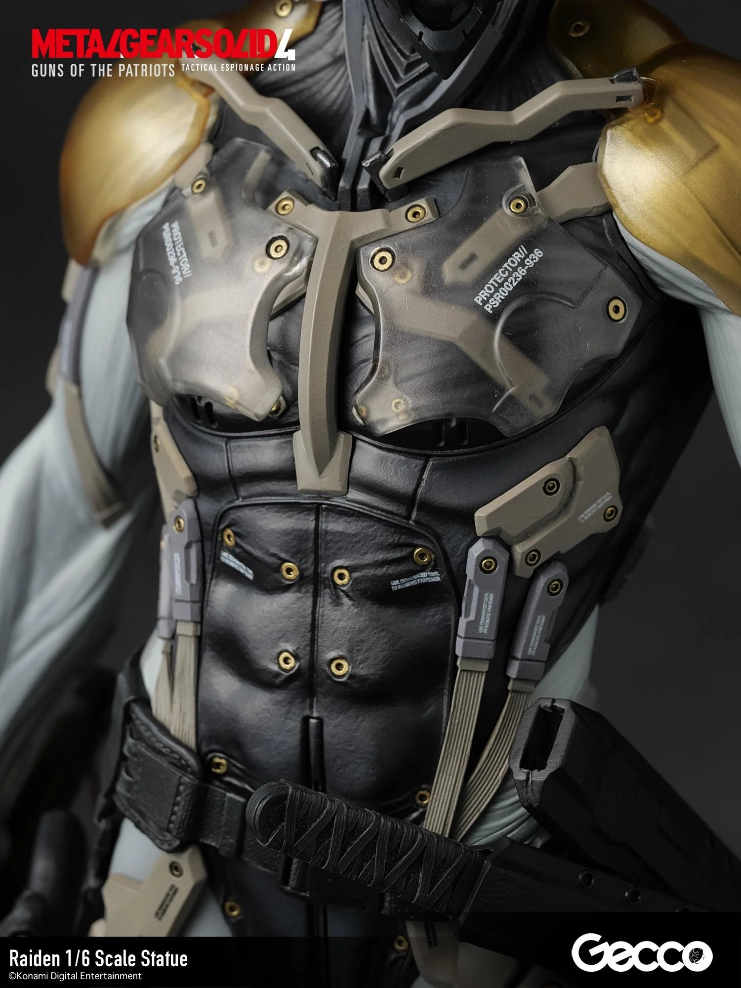 Metal Gear Solid 4 Guns of the Patriots Raiden 1/6 Scale Statue