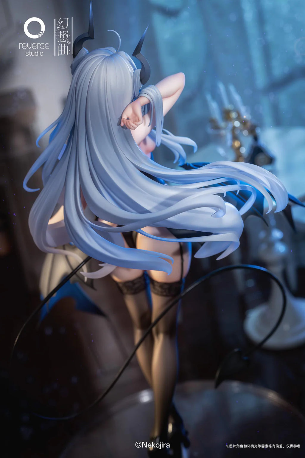 Nekojira Illustration Fantasias Series Thea-chan: Apprentice Succubus Ver. Normal Clothes Edition & Underwear Edition 1/6 Scale Figure Set