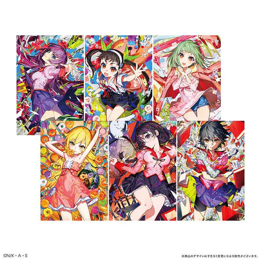 Monogatari Series x Mika Pikazo ENCOUNTER Postcard Set