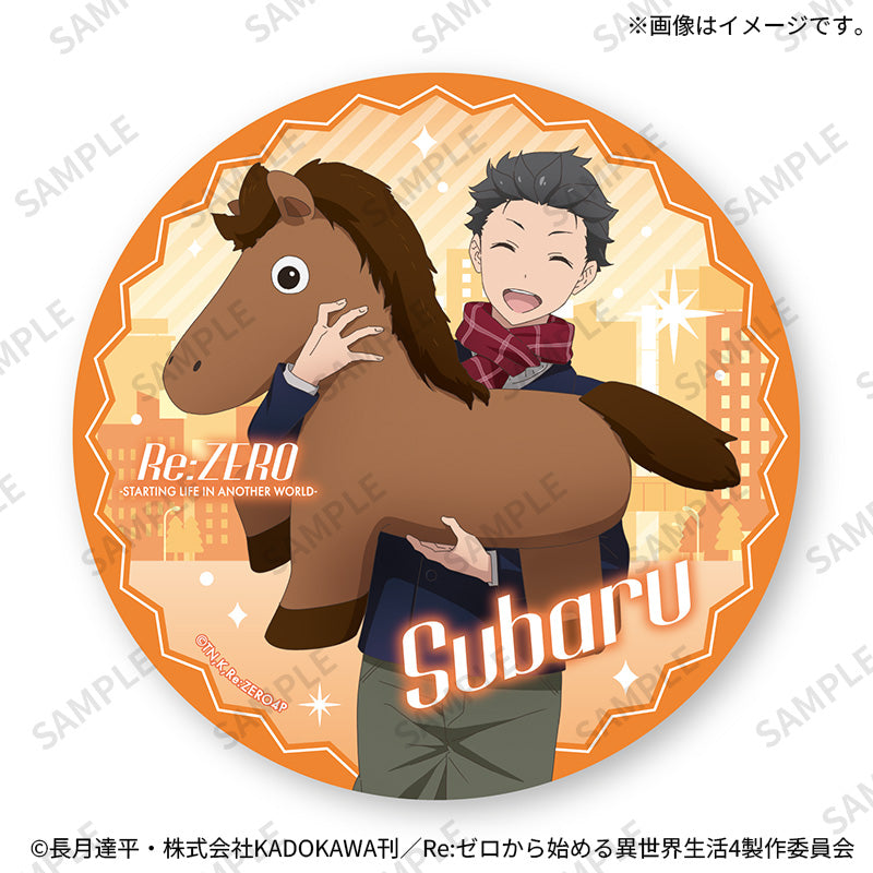 Re:ZERO Starting Life in Another World TOPPA!!! BASE Hologram Big Can Badge (3 types)