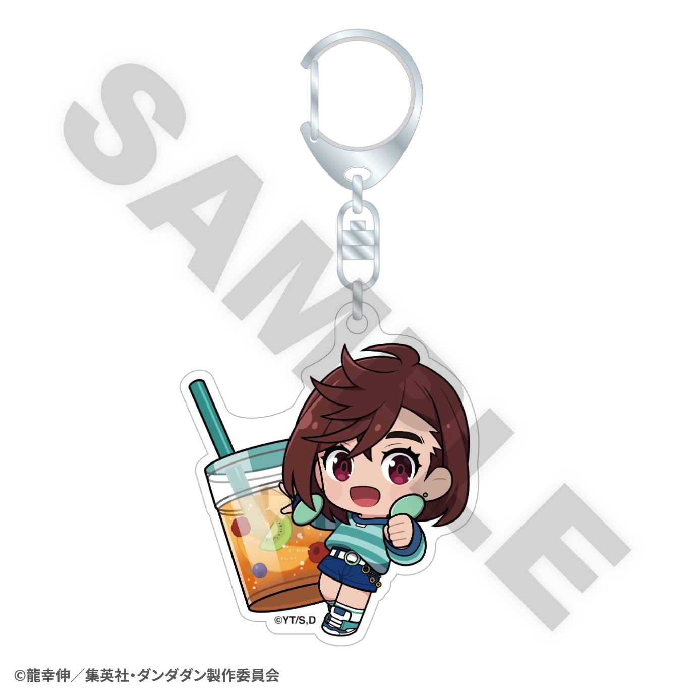 TV anime "Dandadan" x Bull Pulu Collaboration Trading Acrylic Keychain (5 types in total / randomly selected)
