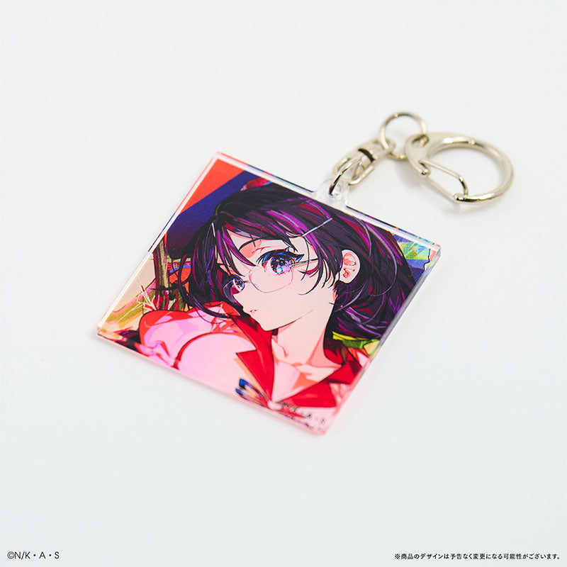 Monogatari Series x Mika Pikazo ENCOUNTER Trading acrylic keychains