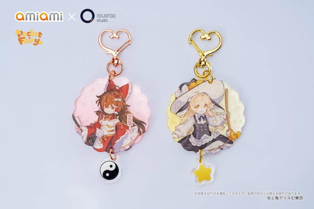 Reverse Palmsize Spirit Touhou Project Reimu Hakurei & Marisa Kirisame