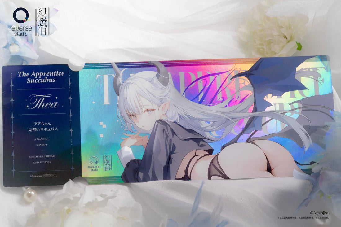 Nekojira Illustration Fantasias Series Thea-chan: Apprentice Succubus Ver. Normal Clothes Edition & Underwear Edition 1/6 Scale Figure Set