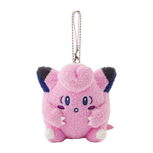 Pokémon Center Night Arcade Mascot Plush Keychain Clefairy