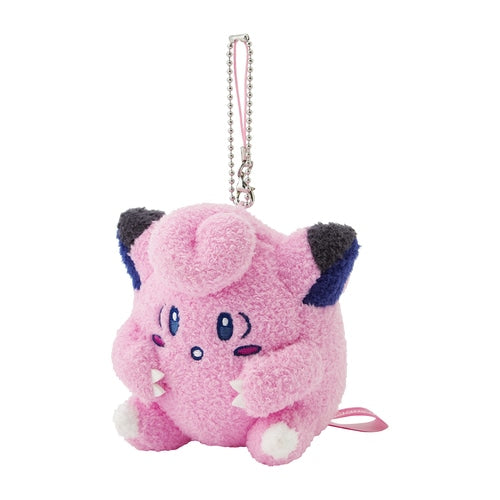 Pokémon Center Night Arcade Mascot Plush Keychain Clefairy