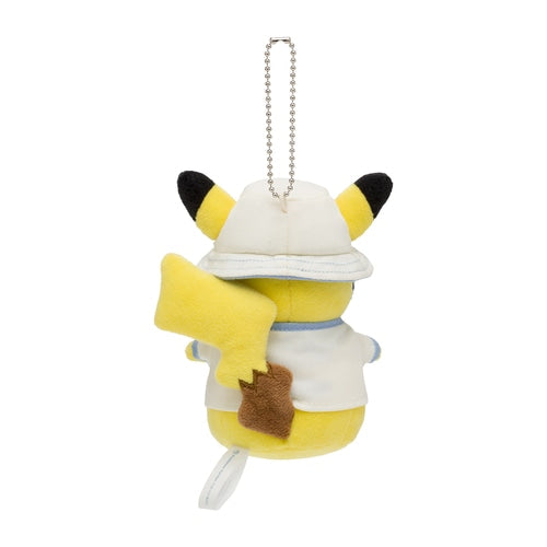 Pokémon Center Tokyo Bay Pikachu Leisure Style Plush Mascot Keychain
