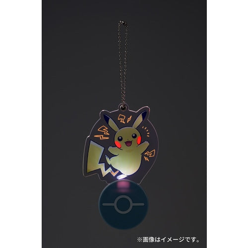 Pokémon Center Tokyo Bay Pikachu Glowing! Light Up Acrylic Charm