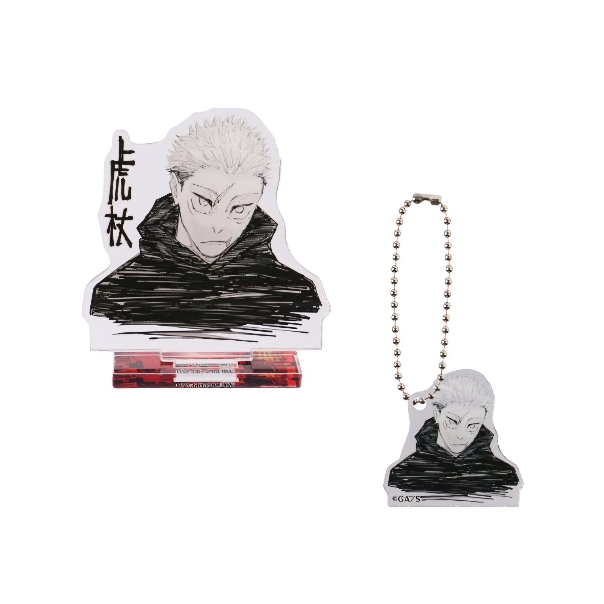 Jujutsu Kaisen Acrylic Figure Stand & Charm Yuji JC Volume 16 Illustration