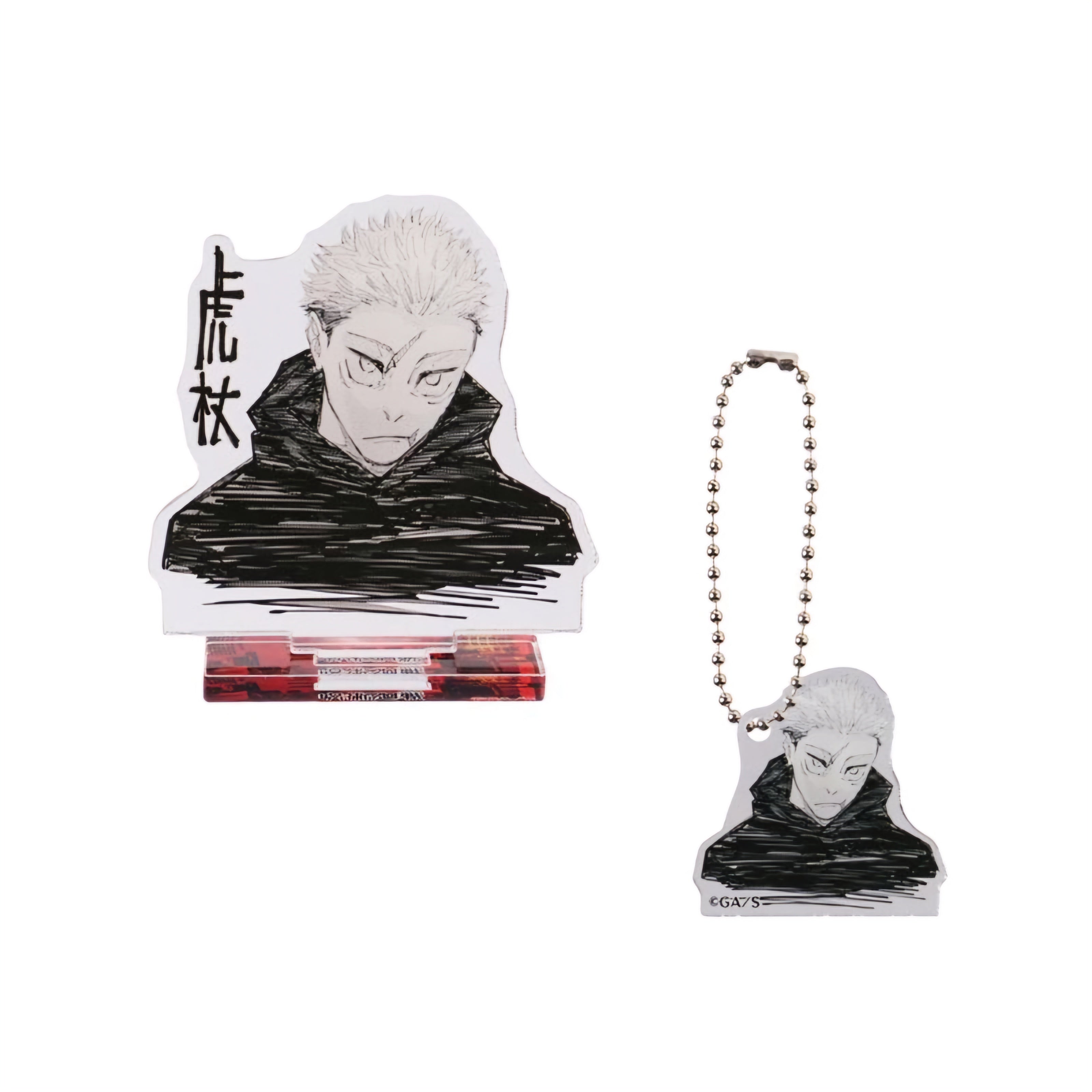 Jujutsu Kaisen Acrylic Figure Stand & Charm Yuji JC Volume 16 Illustration