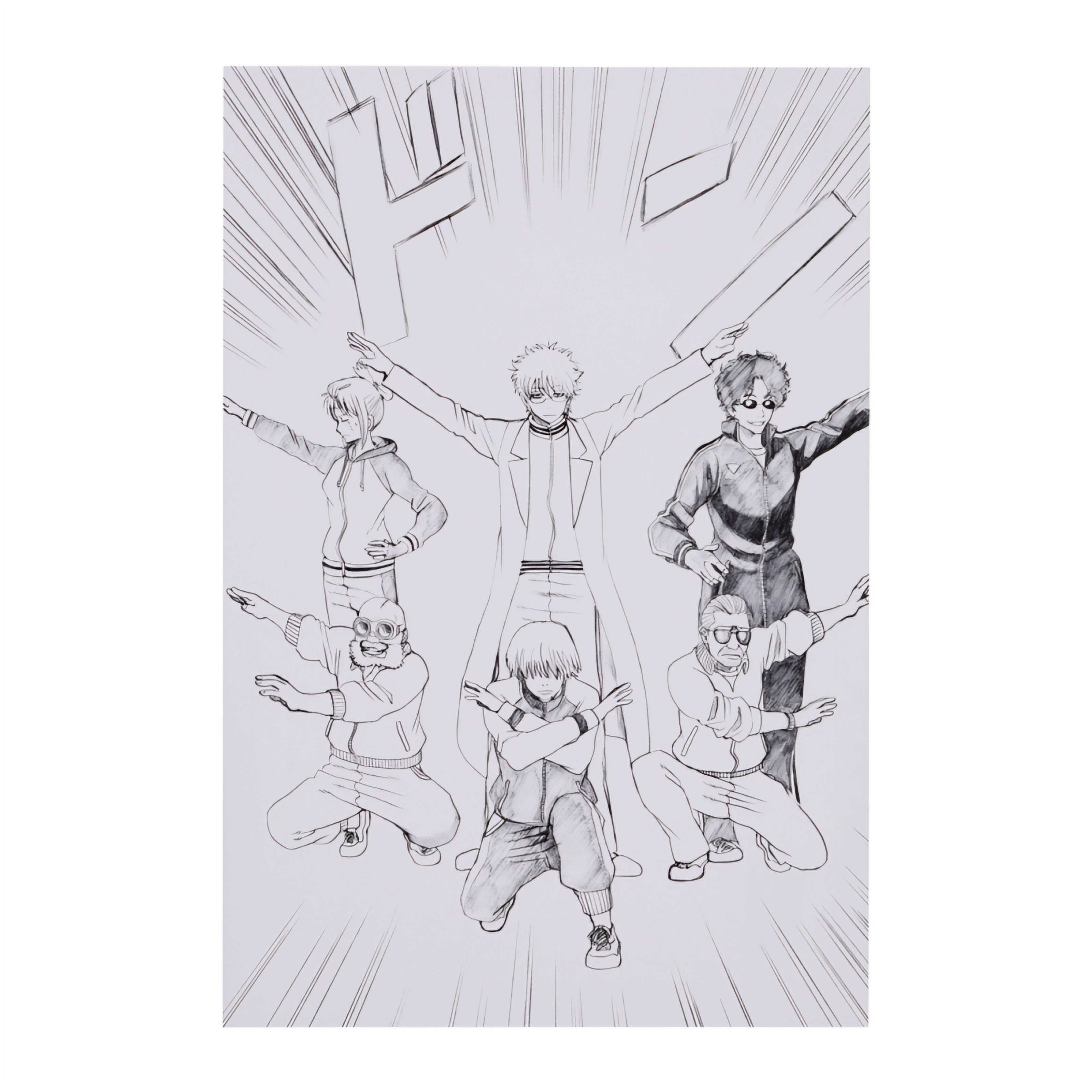 Gintama "Jump All Stars" School Set (9 pieces) [Jump Festa 2024]