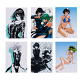 One Punch Man Bag Binding Esper Sisters Bromide (Set of 6)