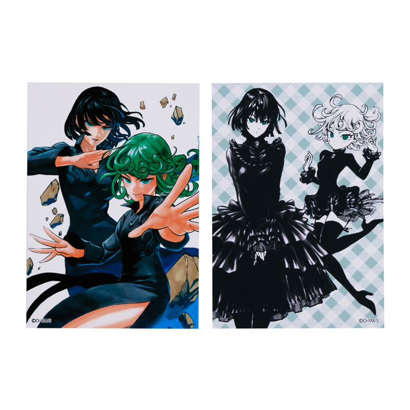 One Punch Man Bag Binding Esper Sisters Bromide (Set of 6)