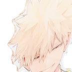 "My Hero Academia" Acrylic MEGA Figure Katsuki Bakugo