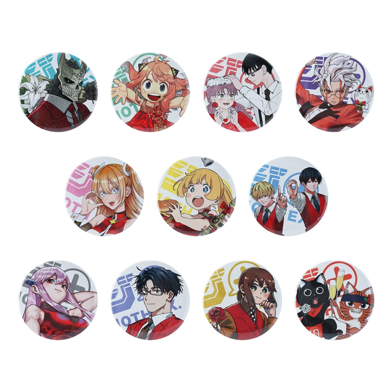 "Shonen Jump+" Collection Badges (11 types in total / 1 randomly selected) [Shonen Jump+ Exhibition]