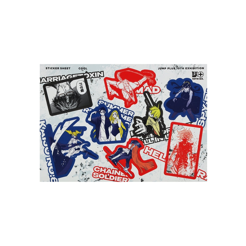 "Shonen Jump+" Sticker Sheet [Shonen Jump+ Exhibition] (3 types)