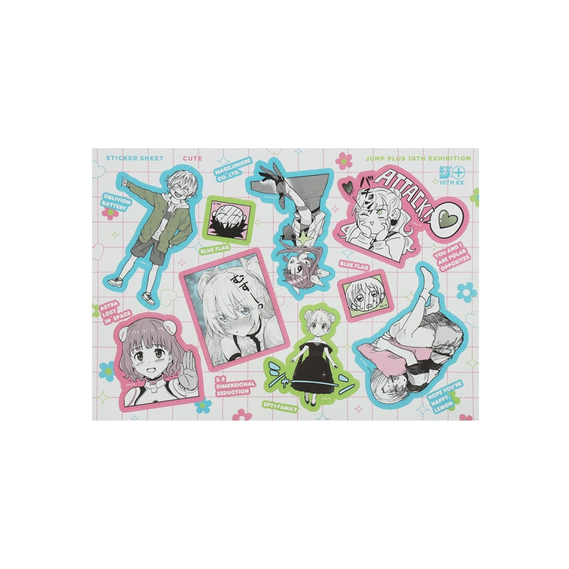 "Shonen Jump+" Sticker Sheet [Shonen Jump+ Exhibition] (3 types)