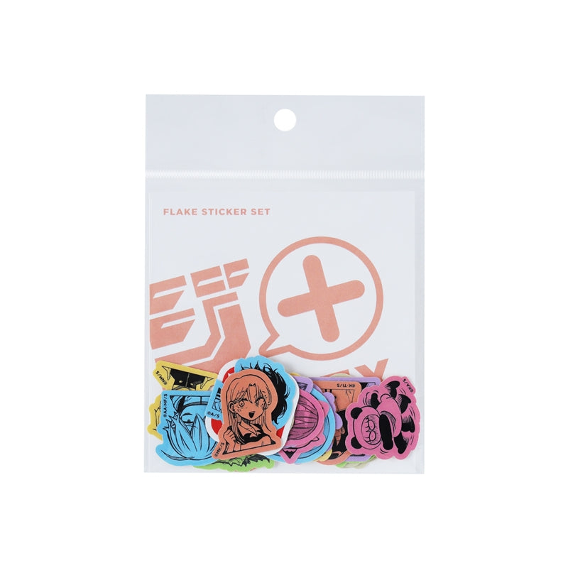 "Shonen Jump+" Flake Sticker Jump+ Party Set [Shonen Jump+ Exhibition]