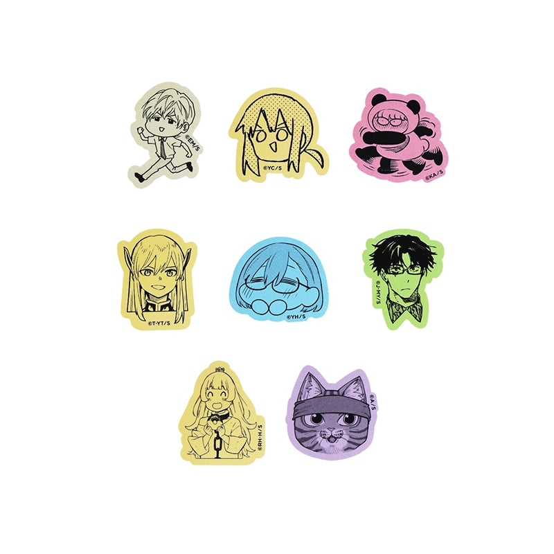 "Shonen Jump+" Flake Sticker Jump+ Party Set [Shonen Jump+ Exhibition]