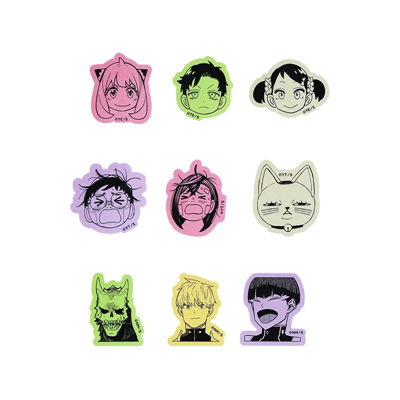 "Shonen Jump+" Flake Sticker Jump+ Party Set [Shonen Jump+ Exhibition]