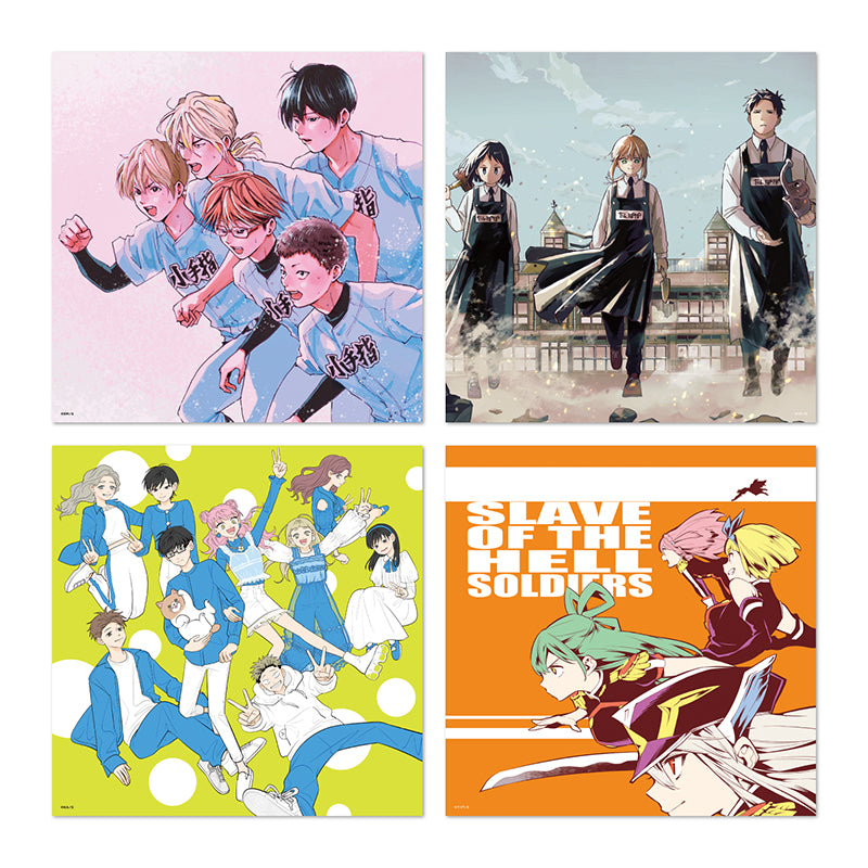 "Shonen Jump+" Square Poster Art Book (28 Posters) [Shonen Jump+ Exhibition]