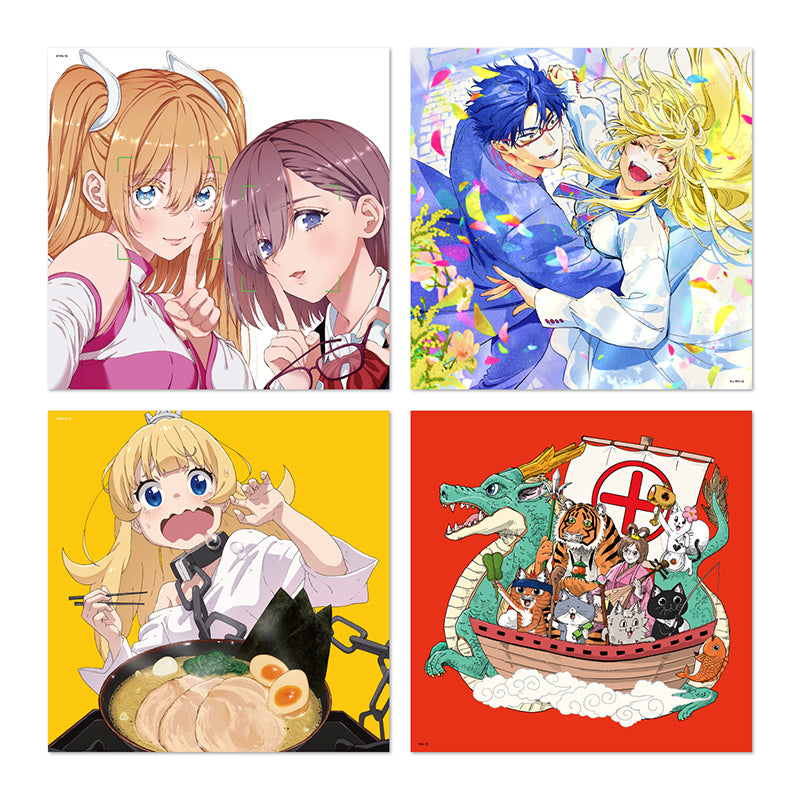 "Shonen Jump+" Square Poster Art Book (28 Posters) [Shonen Jump+ Exhibition]