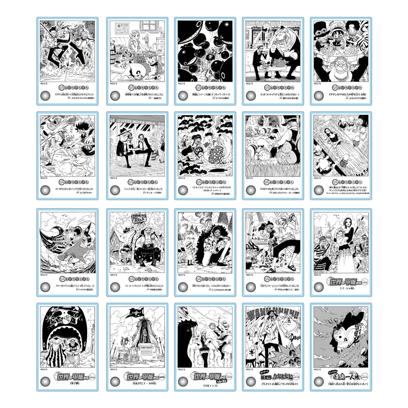 "ONE PIECE" Acrylic Diorama Collection DOORS! 3rd Edition (20 types in total / 1 random type included)