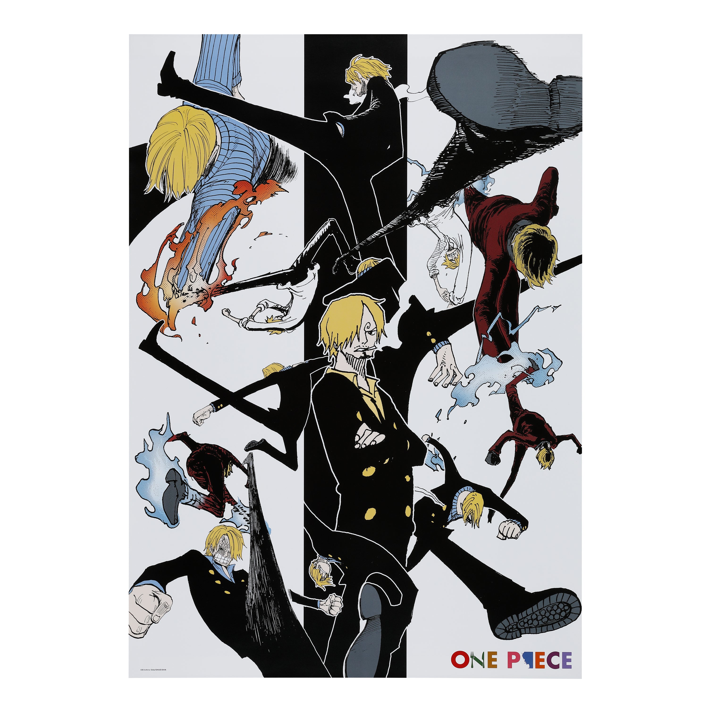 "ONE PIECE" A Complete Art Poster "Sanji"