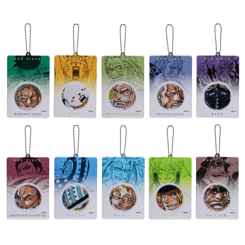"ONE PIECE" Badge & Special Holder Collection 3rd Edition (10 types in total / 1 random type included)