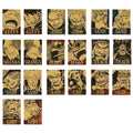 "ONE PIECE" Golden Card Collection 2 Cards 1st Edition (10 sets / 1 random set included)