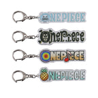 "ONE PIECE" Logo-filled Acrylic Clear Keychain Collection, Vol. 1 (8 types in total / 1 type randomly included)