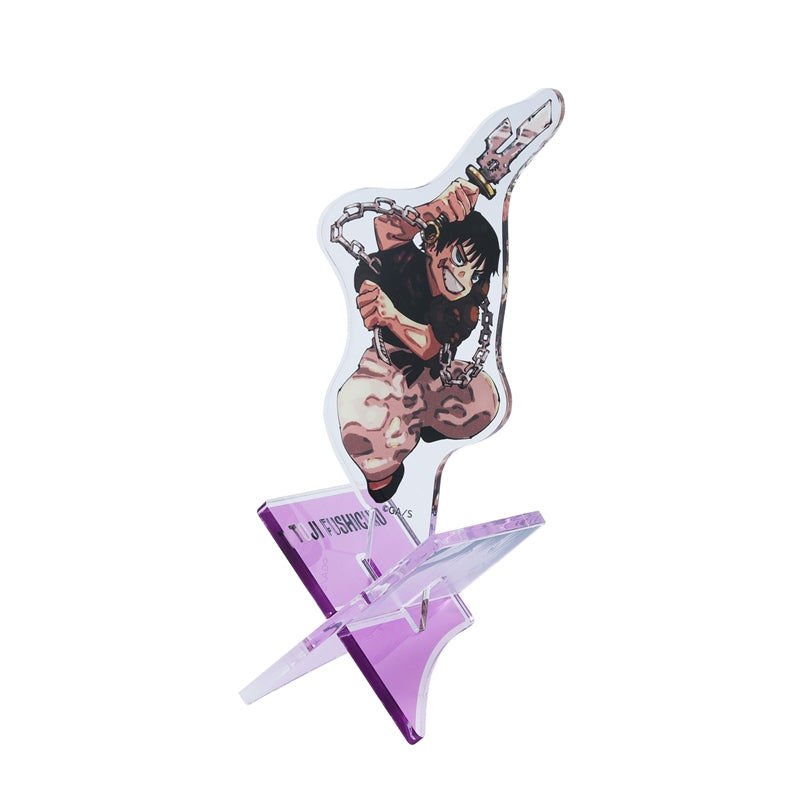 "Jujutsu Kaisen" Acrylic "X" Figure -with- Toji Fushiguro (Original Illustration from Hidden Inventory / Premature Death Arc)