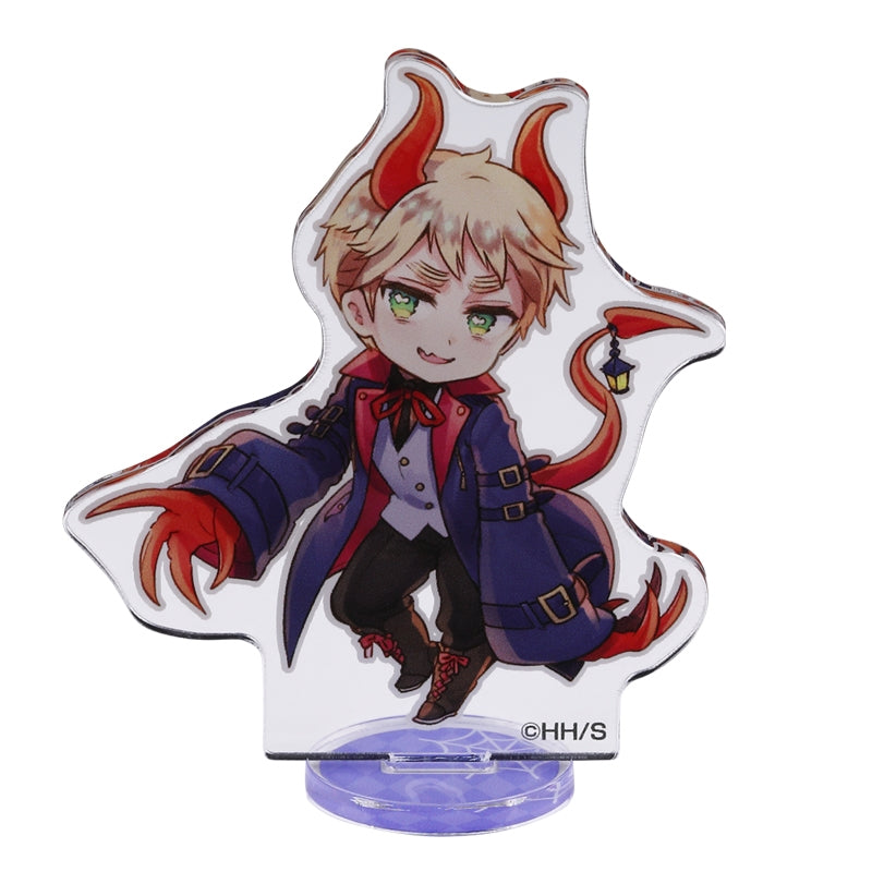 "Hetalia World☆Stars" Acrylic Mini Figure Set of 8 - Not-So-Scary Monster Encyclopedia [JCS Limited]